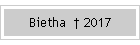 Bietha  † 2017